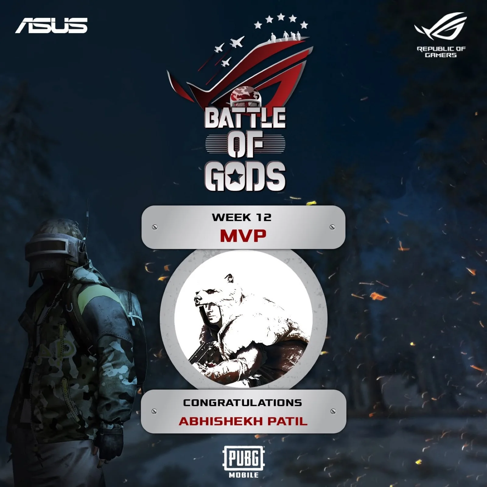 Battle of Gods weekly MVP post