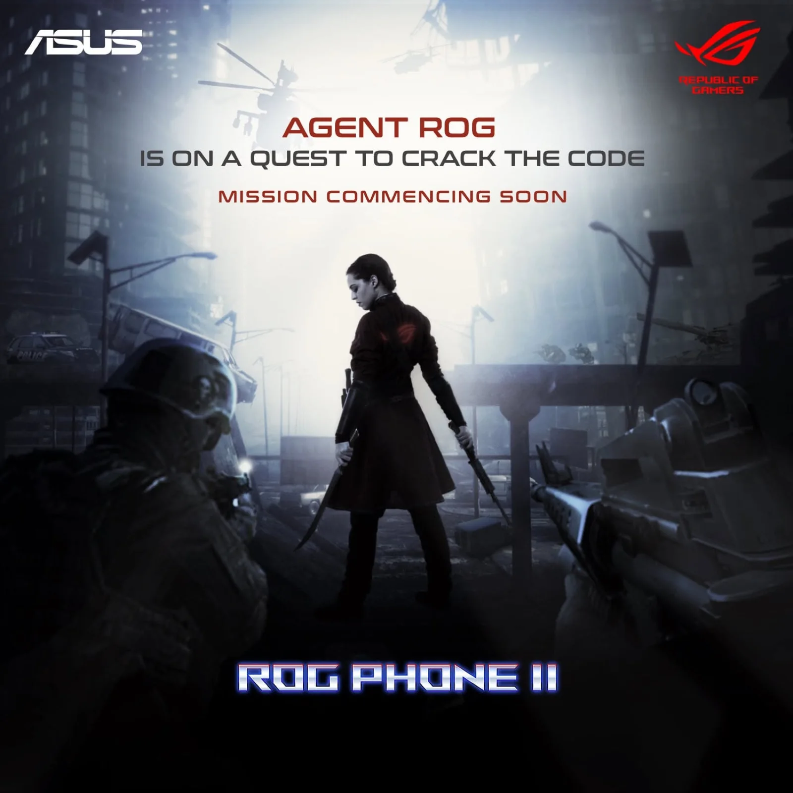 Agent ROG, on a quest to crack the code