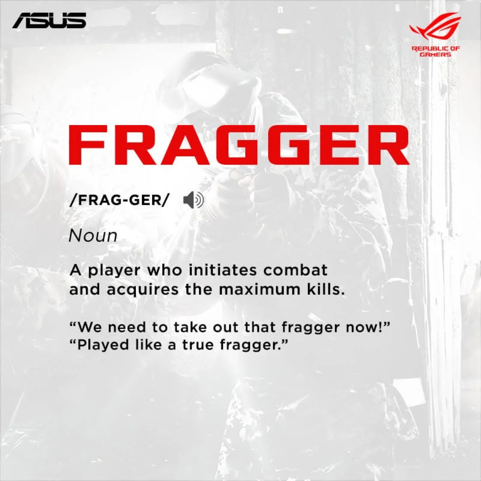 Gamer Dictionary post, Fragger